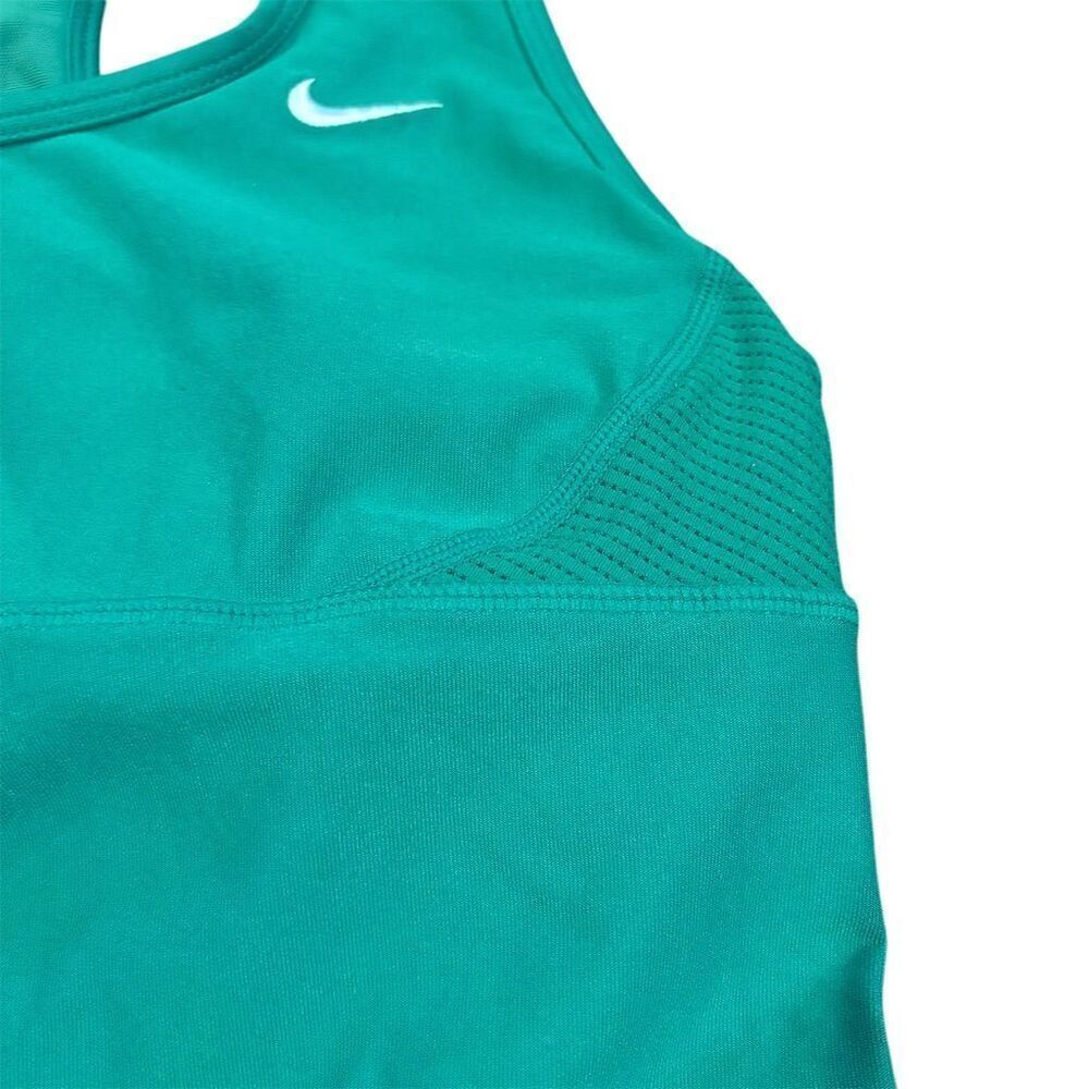 Nike Women's Blue Dri-FIT Racerback Tank Top Size M Athletic Fit - Picture 2 of 11